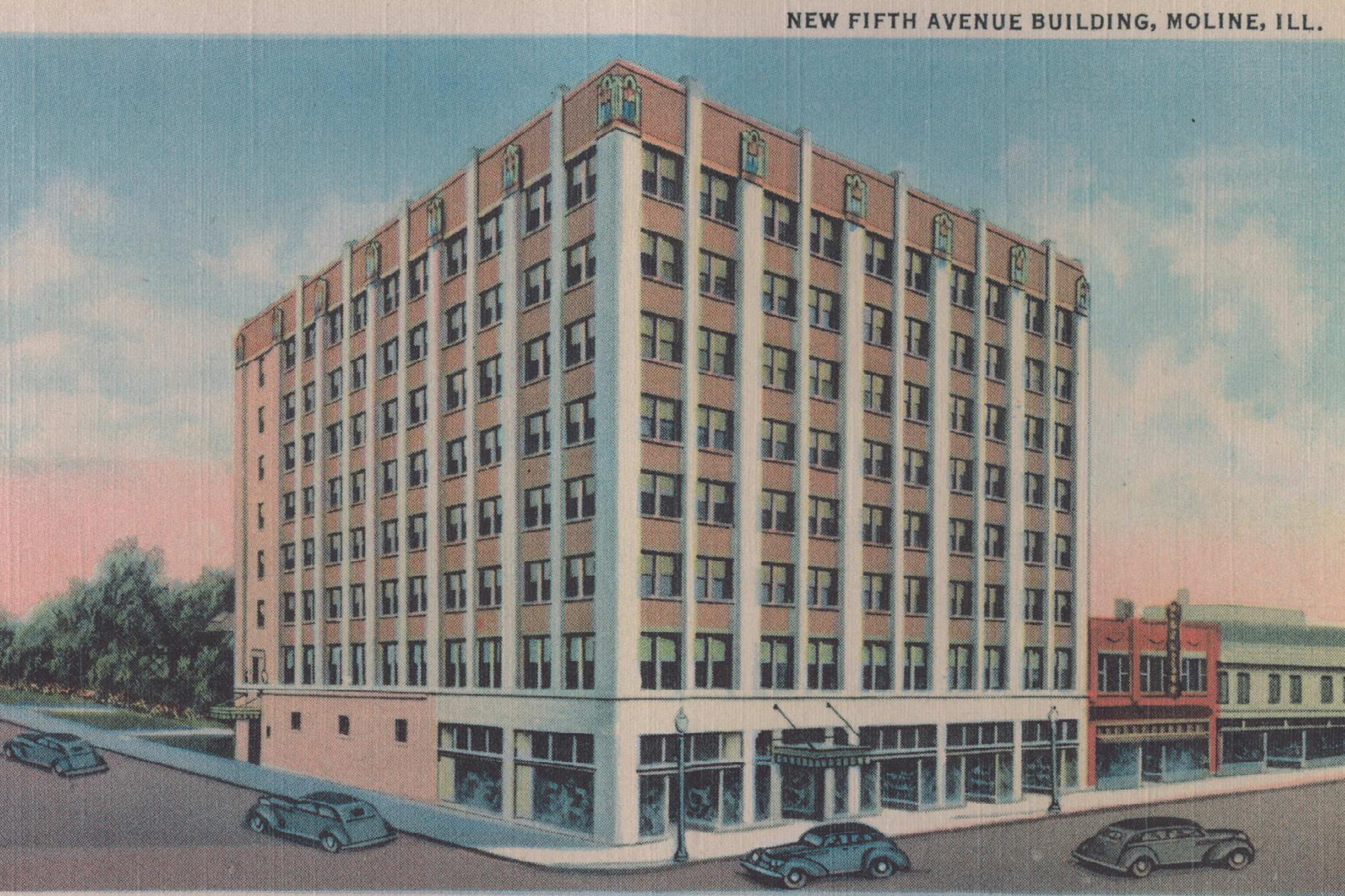 Fifth Avenue Building Historical rendering