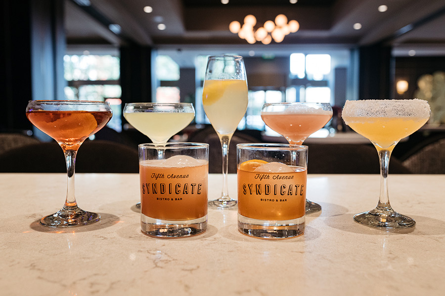 Fifth Avenue Syndicate Signature Cocktails