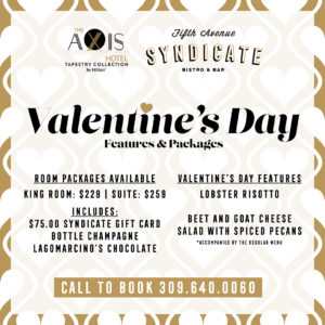 The Axis Hotel Valentine's Day Packages